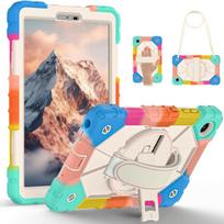 Kickstand Case for Lenovo Tab One (K9) 2025 8.7 Inch Model TB305FU 360 Rotating Heavy Duty Cover with Handle Grip,Shoulder Strap Tab One (K9) TB305FU&with shoulder straps