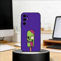 Creamy Monster Phone Case For Samsung S25,S24,S21,S22,S23,S30,Ultra,S20,Plus,Fe,Soft Silicone Black Cover Samsung S25ULTRA