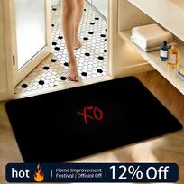 Soft Absorbent Non-Slip Rug Singer The Weeknd Floor Mat Home Decor Doormat Bedroom Floor Mat Shower Carpet 40x60cm