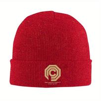 pc OCP RoboCops Omni Gold Knitted Hat Womens Unisexs Beanie Winter Hats Acrylic Hip Hop Cap