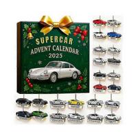 Supercar advent calendar blind box Christmas tree decoration-DG
