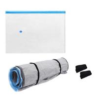 ABBY-Foam Mattress Vacuum Bag With Zipper Mattress Storage Bag Straps Included Mattress Storage Compression Bags For Moving