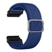 Stretchy Nylon Watch Strap Sport Wristband For Garmin Fenix 7S / 6S / 5S, with 20mm PC Connector JKW