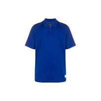 Y-3 SS23 Solid Color Cotton Label Short Sleeve Polo Shirt Men Polo Shirts Royal-Blue IB4780 XS