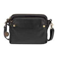 Three Leather Messenger Shoulder Bag Clutch Ladies Vintage Handmade Clutch One Size