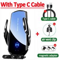 30W Car Wireless Charger Magnetic Fast Charging Station Air Vent Stand Car Phone Holder Mount For iPhone 14 13 12 Samsung Xiaomi