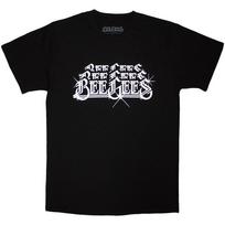Bee Gees T-Shirt: Stacked Logo OFFICIAL NEW S