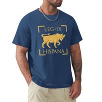 Legio IX Hispana Taurus Emblem Roman Legion T-Shirt Oversized t-shirt Short sleeve plain white t shirts men S