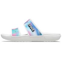 Crocs Classic Spalvoti Sandalai Unisex Daugiaspalviai Balti 38-39