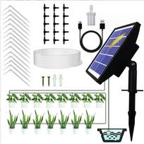 Solar DIY Irrigation Gardening System with Timer Intelligent Automatic Watering Device for Indoor Outdoor Garden China Mainland