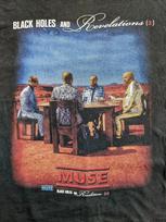 Vintažinis 00-ųjų Muse Black Holes and Revelation 2007 marškinėlis EN588 Unisex T-shirt L