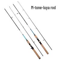 Brangdy Carbon Fiber Straight Handle Lure Fishing Rod 2.4m