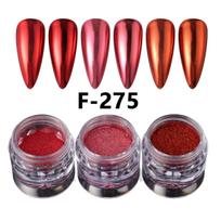 New big red manicure magic mirror powder super bright mirror flour titanium gold powder nail glitter