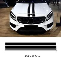 1 rinkinys kapoto juostelių 150CM juosta automobilio Mercedes-Benz A C CLA GLA klasei