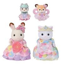 Sylvanian Families Amusement Park Doll Set Princess ST Mark Ages Toy Sylvanian Epoch [Flower Set] F-38 Certified, 3+, Dollhouse, Families, Co., Ltd.