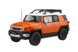 Fujimi Models Car NEXT Series 25 Toyota FJ Cruiser Outdoor Car 1/24 No. EX-1 (Two-tone Orange/2012) (with Parts) NEXT-25 EX-1 oranžinė