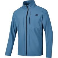 Skechers Basic Sports Series Warm Comfortable Versatile Stand Collar Zip Long Sleeve Jacket Men jackets Dark-Duck-Green P424M131-03Y1 S