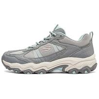 Skechers Stamina At Outdoor Shoes Lightweight Cushioning Stable Grip Durable Support Breathable Low Top Dad Shoes Women sneakers Gray 180125-GYBL 35