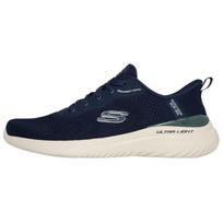 Skechers įsispiriami batai Patogūs universalūs žemi kasdieniai batai Vyriški sportbačiai Tamsiai mėlyni 233031-NVGR 41