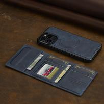 2 viename nuimamas magnetinis odinis dėklas, skirtas iPhone 16 17 Air 15 14 13 12 11 Pro XS Max XR 17E 16E 8 Plus SE, kišeninis telefono dėklas For iPhone 17