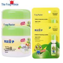 Frog Prince Baby Aloe Moisturizing Cream & Apple Lip Balm Set