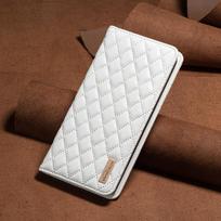 Diamond Geometric Leather Magnetic Flip Phone Case For Xiaomi 11T 12T 12 13 Pro 11 Lite 5G NE POCO X3 NFC X5 Pro M3 F3 C55 Cover Xiaomi 12 balta