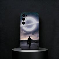 I-Interstellar Movie Phone Case For Samsung S25,24,23,22,30,21,10,9,Ultra,Plus,FE 5G Black Soft Case Samsung S25Plus