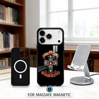 Band G-Guns N Roses Phone Case For iPhone17,16,15,14,13,12,Pro,Max,Magnetic For Magsafe Wireless Charging iPhone16PRO