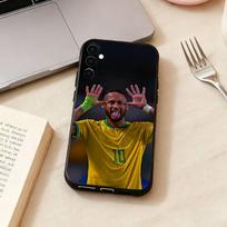 Football For NeYmAr-R 10   Phone Case Black Silicone Soft For Samsung Galaxy A73,A72,A71,A70,A53,A52,A51 Samsung a70