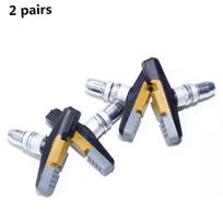 Folding bicycle Brake Pads bike Integrated Rubber Shoes  V Brake Shoes Pads For BMX 14 16 18 20 Inch Rims option 1
