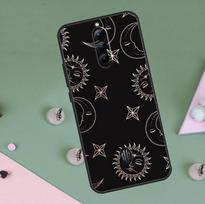 Sun And Moon Star Case For Red Magic 10 8 9 Pro Plus 6 6S 7S 7 Pro 5G 6R RedMagic 9S 8S 10S Pro Plus Cover Red Magic 6R