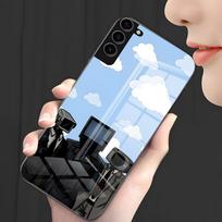 S-Skibidi Toilet Phone Case For Samsung S26 S25 Plus S20 S20 Plus S22 Ultra S23 FE S21 Plus S21 Ultra Glass Cover Samsung S22 Ultra