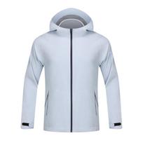 Andeborg Women's 3-in-1 Hooded Softshell Windbreaker F6121B 4XL šviesiai mėlyna spalva