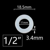 1/2  3/4  1  Silica Gel Seal Ring Water Lock Rubber Great Ring Water Tap Thread Connector Gasket Adapter 5pcs