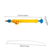 High Pressure Air Pump Garden Manual Sprayer Adjustable Drink Bottle Spray Head Nozzle Adjustable Beverage Bottle Sprayer