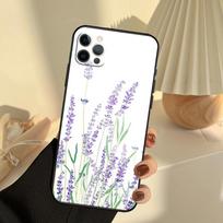 Lavender Purple Flowers Case For iPhone 11 12 13 14 15 16 Pro Max Cover For iPhone 13 12 Mini XR X XS Max Plus iPhone 11