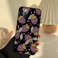 Avocado Pear Papaya Pomegranate Phone Case For iPhone 15 14 13 12 11 16 17 Pro Max 13 mini 15 16 Plus 16e 17 Air Cover Funda iPhone 14 Plus