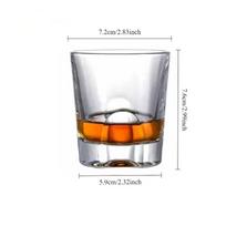 1pcs Whisky Wine Glass Thickened Western-style Wine Glass European-style Personalized Glass Beer Glass White Spirit Glass Cups 1pcs