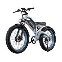 Electric Bike DUOTTS N26 Adult 750W*2 Dual Motor E-bike Motor 48V 20AH Battery 26  Fat Tire Electric Bicycle balta