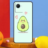 Cute Cartoon Avocado Fitness For Realme 15 Pro 10 11 12 13 14 Pro Plus GT6 GT7 C61 C67 C63 C71 C55 C51 C65 C53 C75 Case Realme 12 Pro