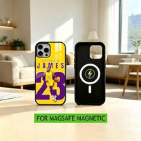 Basketball 23 L-LeBron J-James-S Phone Case For iPhone17,16,15,14,13,12,11 Plus,Pro Magnetic For Magsafe Wireless Charging iPhone17Pro