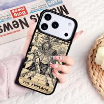 Tarot Card Astrology Sun Moon Lover Phone Case For IPhone 17 16e 15 14 13 12 11 Pro Max Air Mini Soft Protective Cover iPhone 15 Plus