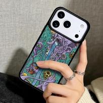Capa Case for iPhone 17 Air 16 Pro Max 15 Plus 11 13 Mini 14 12 Back Phone Cover Hands with eyes iPhone Air