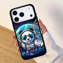 Astronaut Space panda Mobile Phone Case for IPhone 17 AIR 16pro Max 15 14 13 12 11 Bumper Cover iPhone 12 mini