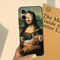 Leonardo da Vinci Mona Lisa Art Cover For Xiaomi Redmi Note 13 Pro 9 10 11 12 14 11S 12S Case For Redmi 14C 12C 13C 10C 15 C Redmi Note 12 Pro 5G