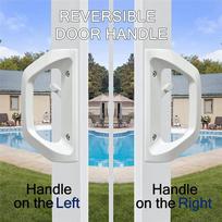 Premium-Sliding Patio Door Handle Set With Mortise Lock Heavy Duty Replacement Sliding Glass Door Handle Set Docking Door Lock balta