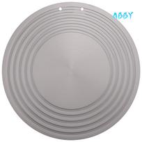 ABBY-Heat Diffuser For Gas Stovetop Glass Cooktop, Aluminum Defrost Tray, Quick Thaw Plate For Freeze Meat,(9.4Inch)