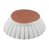 Decorative Bowl Fruit Bowl Living Space Smooth White Groove Structurally Sturdy Unique Art Piece Versatile Decorative Bowl China Mainland