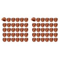 Premium-60 PCS Mini Cowboy Hats For Party, Cowboy Hat Cupcake Toppers, Little Tiny Western Cowgirl Hats Decorations For Crafts