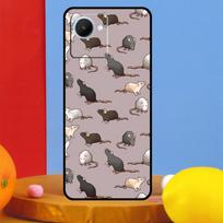 Cute Cartoon Animal Rat For Realme C75 C71 C55 C53 C67 C61 C33 C63 C51 10 11 12 13 14 15 Pro Plus C65 GT7 Pro Case Realme C15